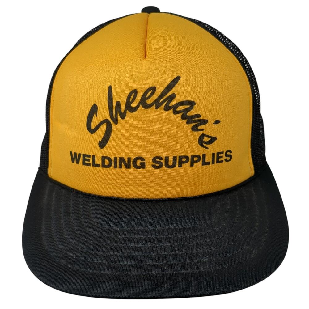 Sheehan's Welding Supplies Snapback Trucker Hat Multicolor One Size Rope Yupoong